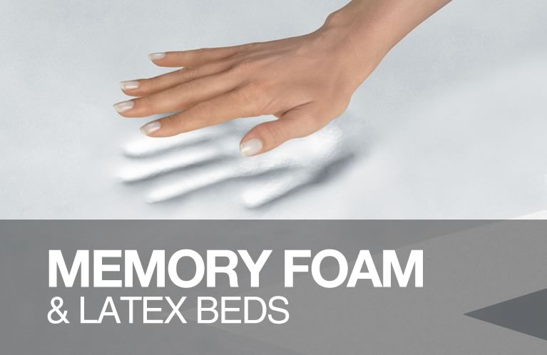 Memory Foam and Latex Beds